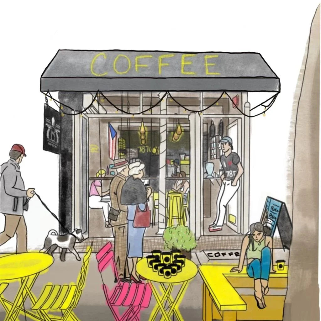 Brewing Happiness at 787 Coffee on 7th St: Your Spot for New York’s Finest Cup