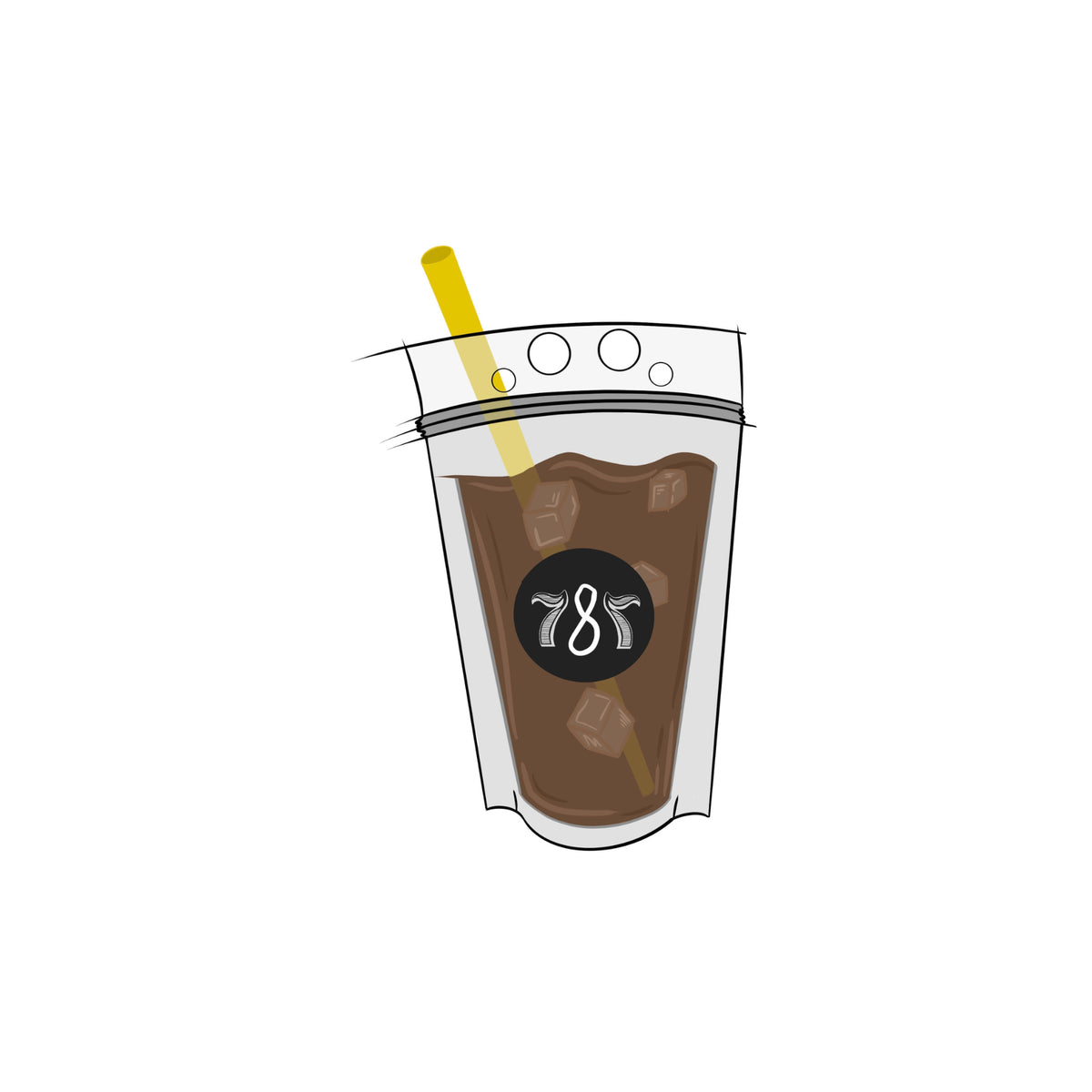 Reduce, Reuse, Refresh: 787 Coffee's Sustainable Iced Latte Pouch