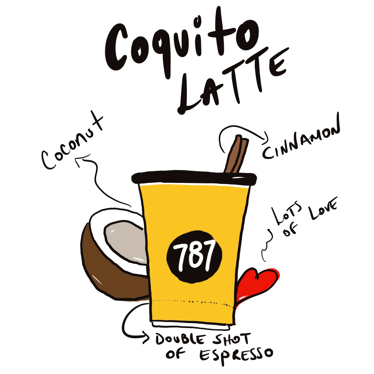 The History Behind 787 Coffee's Beloved Coquito Latte | Traditional Puerto Rican Drink