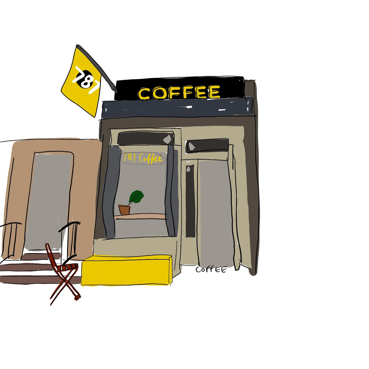 A Fresh Cup of Puerto Rican Coffee: 787 Coffee on 101 2nd St - East Village NYC