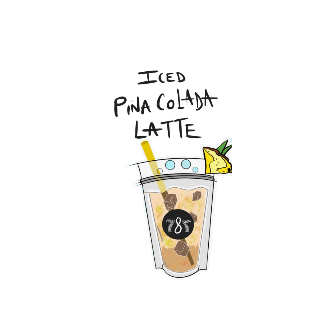 The New Piña Colada Latte! Perfect For Summer