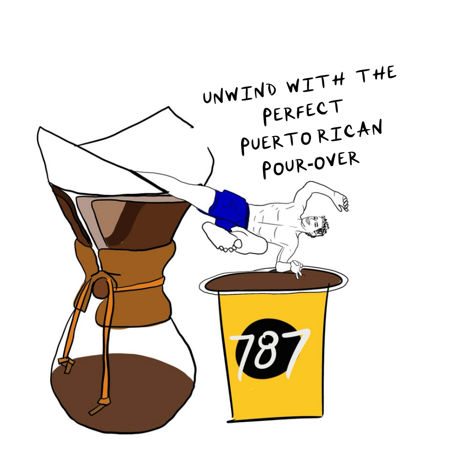 Weekend Brewing: Unwind with the Perfect Puerto Rican Pour-Over
