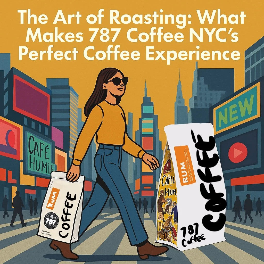 The Art of Roasting: What Makes 787 Coffee NYC's Perfect Coffee Experience (Online & In-Store)