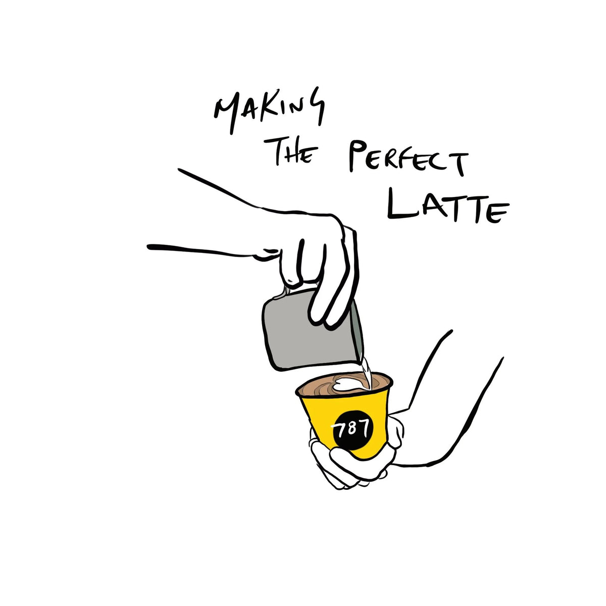 Making The Perfect Latte At Home: 787 Coffee Guide!