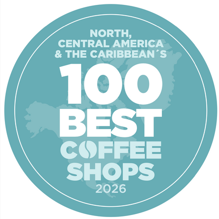 The World's 100 Best Coffee Shops 2026 badge