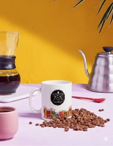 Single Origin coffee with 787 Coffee Mug.JPG