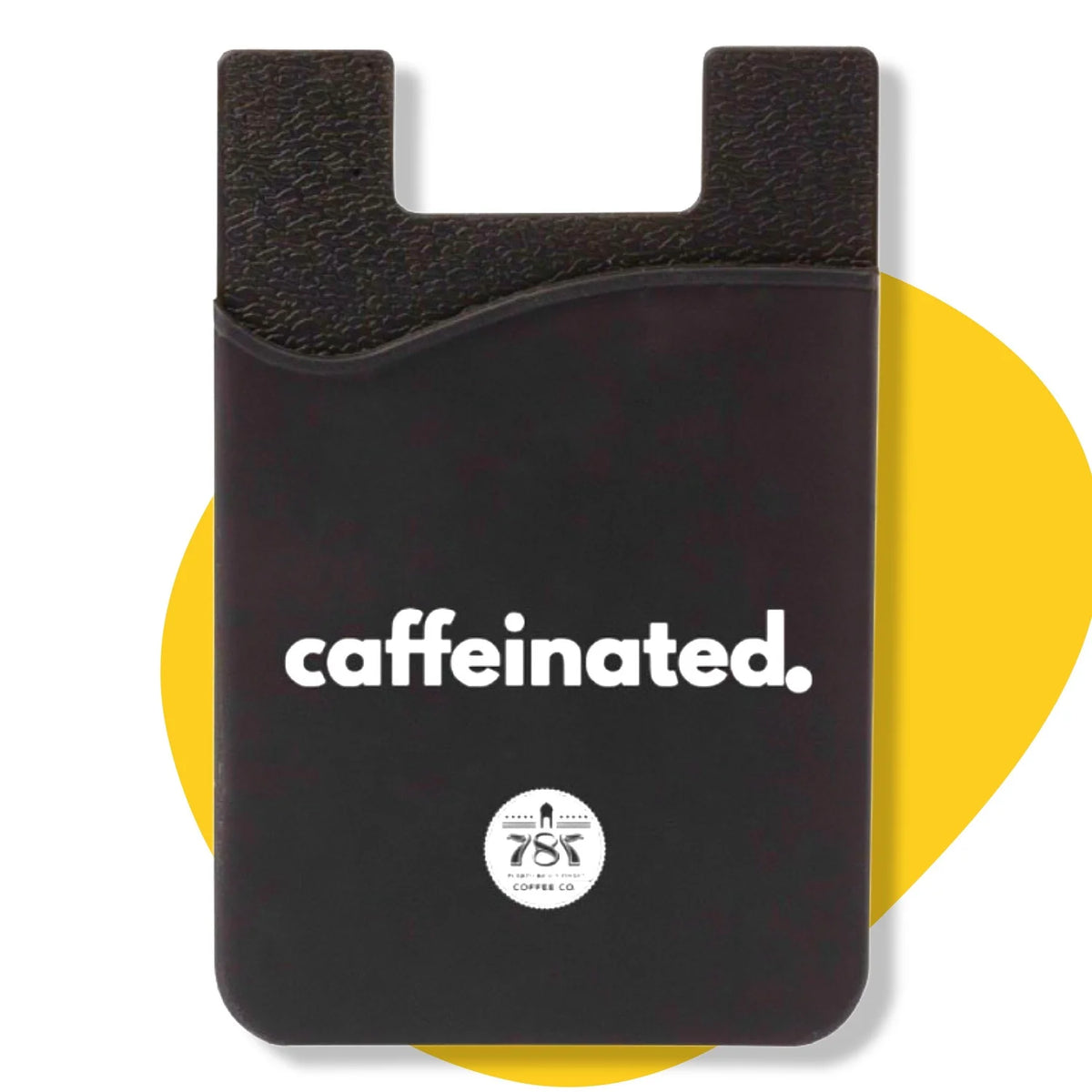 Caffeinated Mobile Phone Wallet / Card Holder